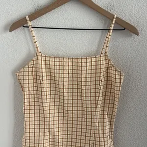 Billabong Women's Cruising Dress Y2K 90s Clueless Check Large thumbnail 3