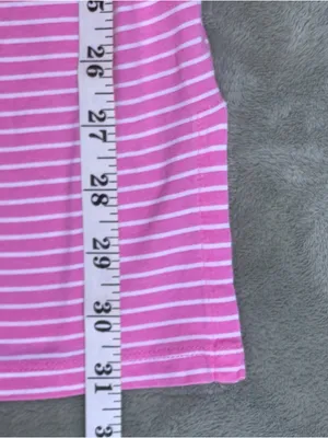 Lauren Ralph Lauren Pink Striped Nightgown Preppy Summer Classic Loungewear M thumbnail 10