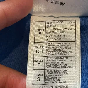Unisex 90s vintage Walt Disney magical Mickey Mouse blue windbreaker small thumbnail 3