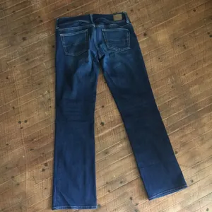 American Eagle slim boot western cowboycore dark wash jeans thumbnail 4