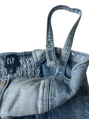 Gap Patchwork Denim Corset Top thumbnail 4