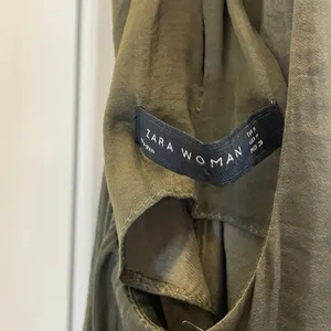 Zara Racerback Maxi Dress - Women Size M - Olive Green thumbnail 7