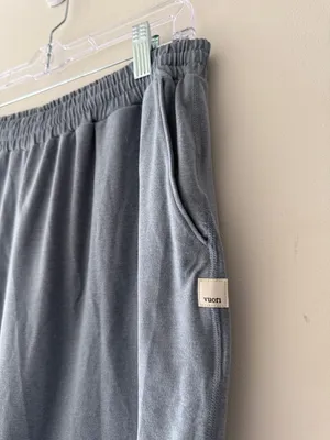 Vuori Women’s Blue‎ Boyfriend Jogger Lounge Sweatpants VW457 thumbnail 4