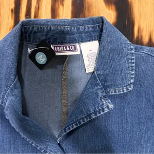 Erika & Co‎ Blue Denim Jacket Size M thumbnail 3