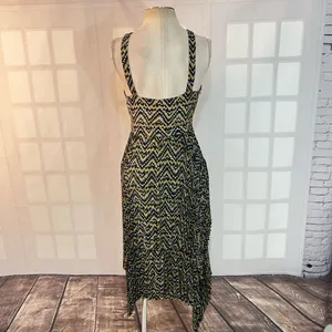 ALC Frank Multicolor Kendall Silk Sleeveless Asymmetrical Lined Sundress Size 8 thumbnail 8