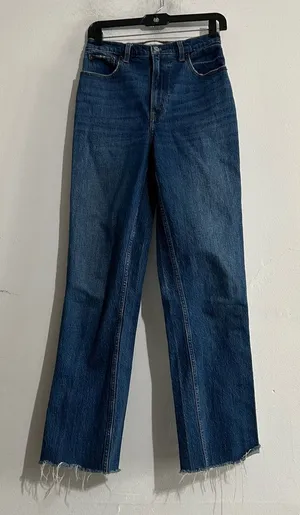 Abercrombie & Fitch The 90s Straight Ultra High Rise Jeans Size 26 2 XL Tall thumbnail 1