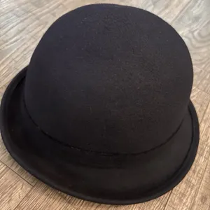 Liz Claiborne Women’s Fedora Wool Hat‎ Navy Blue thumbnail 3