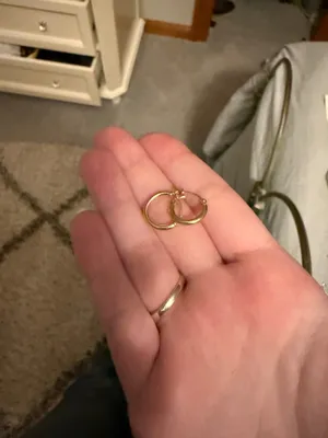 Gold hoops from Craig Husar Designs thumbnail 3