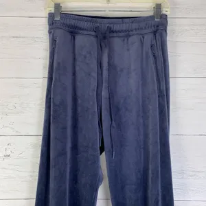Offline By Aerie Plush Blue Velour Jogger Pants women's Size small thumbnail 2