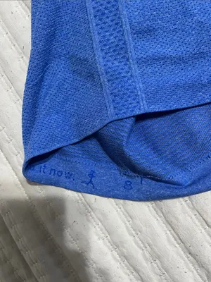 lululemon athletica Royal Blue Short-Sleeve Performance Tee thumbnail 3