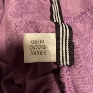 Adidas Purple Climalite Hooded Long Sleeve Shirt thumbnail 4