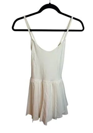 Offline by Aerie White Pleated Active Dress thumbnail 1