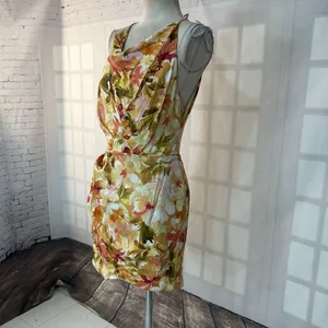 Significant Other Chiara Dress - Watercolor Floral Open Back Dress Size 8 thumbnail 7