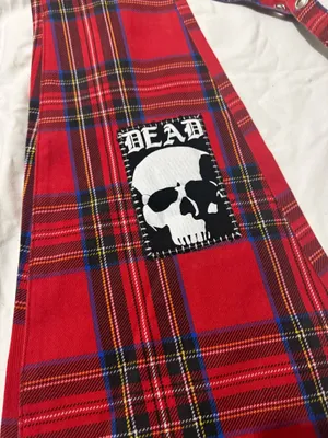 Dolls Kill The Grave Girls Plaid Aurora Pants thumbnail 5