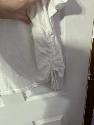 Universal Threads white cropped shirt thumbnail 5