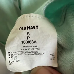 Old Navy Womens Sweater Sz S‎ Mint Green Deep V Neck Pockets Lightweight thumbnail 8