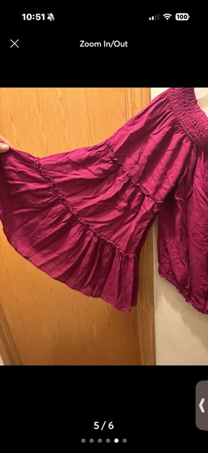 (L) Free people blouse thumbnail 5