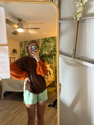 Shiekh Brown basic neutral sweater thumbnail 2