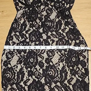 Revamped -1206 NWT‎ Lined Lace Black Dress Medium thumbnail 8