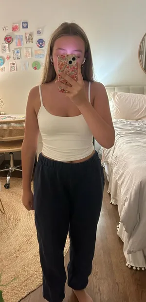 Brandy Melville Sweatpants Blue Navy thumbnail 1