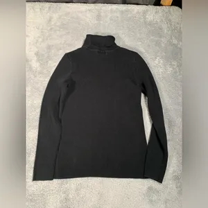 Lauren Ralph Lauren Black Turtleneck Sweater medium thumbnail 12