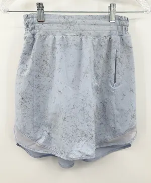 Lululemon Hotty Hot High-Rise Skirt Gravel Dust Pastel Blue Size 4‎ thumbnail 1