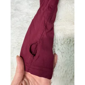 Shane Justin Burgundy Long Sleeve Performance Bodysuit NWT thumbnail 5
