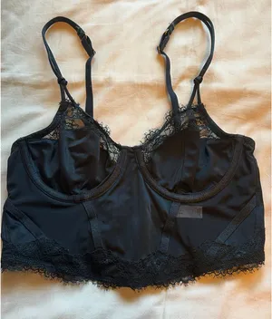 Auden Lingerie Target Black Lace Bra thumbnail 1
