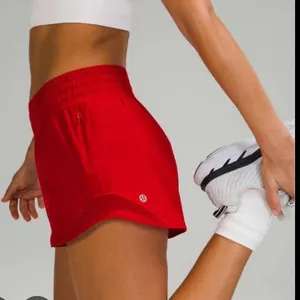 lululemon 2.5 athletica Women’s Bright Red Athletic Shorts #4 thumbnail 1