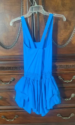 Amazon Blue athletic romper thumbnail 2