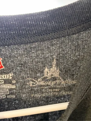 Disney Black Crewneck Sweatshirt with Red Hanes Tag thumbnail 5