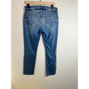 7 For‎ All Mankind Slim Straight Medium Wash Blue Jeans AU8090525A Womens 27 thumbnail 5