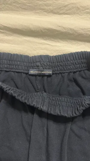 Brandy Melville Navy Shorts Lounge  thumbnail 2
