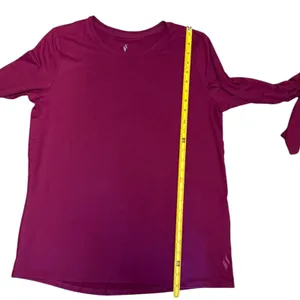 Skechers Go Walk Long Sleeve Activewear Shirts Magenta Black Set Size Medium thumbnail 7
