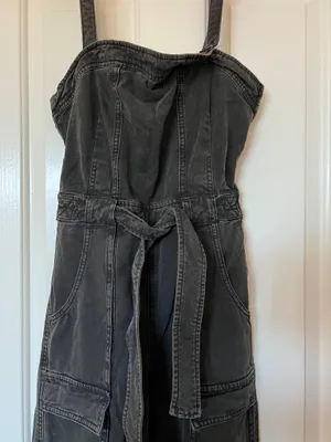 Free People Denim Romper thumbnail 2