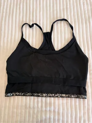 MARIKA TEK Black Speckled Sports Bra Size M thumbnail 4