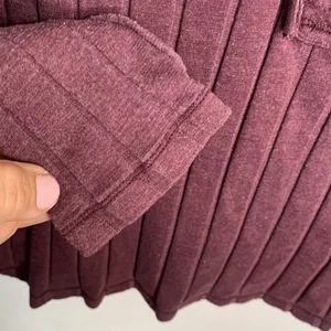 We the Free Free People In The Mix Henley Top in Magic Berry W-295 Sz M thumbnail 7