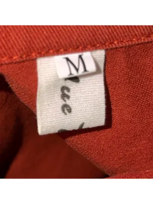 Women’s Rust Orange Lightweight Jacket Size Medium thumbnail 6