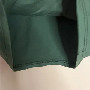 Sincerely Jules Dark Green Long Sleeve Crop Top thumbnail 4