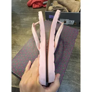 Tory Burch KIRA Flip Flops Petunia‎ Size 11 Store Display Pink thumbnail 7
