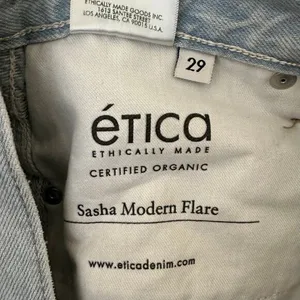Ética Sasha Modern‎ Flare Jeans Sea Breeze Size 29 thumbnail 6