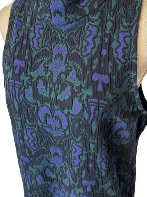 Free People Amelia Dress in Blue and Purple, Size Large thumbnail 3
