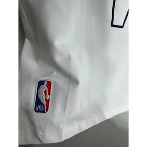 Pro Standard Women's Large White Washington Wizards NBA Boxy Crop Top Shirt New‎ thumbnail 4
