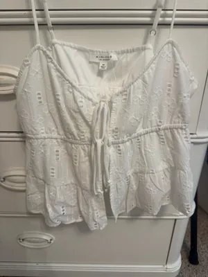 Tank top White Size M thumbnail 2
