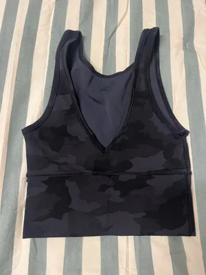 Lululemon Black Camo Reversible Tank Top thumbnail 2