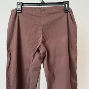 Beyond Yoga x Fila Yoga Hiking Outdoors Granola Sporty Chic Pants XS Brown thumbnail 7