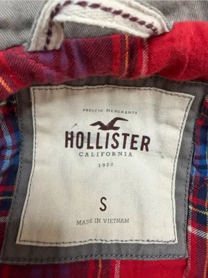 Y2K Hollister Bella Swan Olive Green Fur Trim Hooded Jacket Grail size Small thumbnail 12