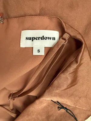 Super down rust mini dress thumbnail 3