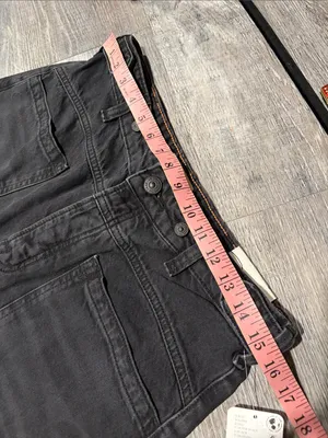 FREE PEOPLE NWT We The Free Palmer Cuffed Jeans / Outer Space - 27 thumbnail 11