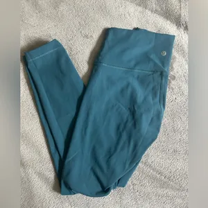 Desert Teal Wunder Under Lululemon Leggings thumbnail 6